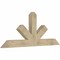 Ekena Millwork Saratoga Rough Sawn Timber Gable Bracket, Douglas Fir, 72"W x 30"H x 4"D x 6"F, 10/12 Pitch GBW072X30X0406SAR00RDF - alternate 3